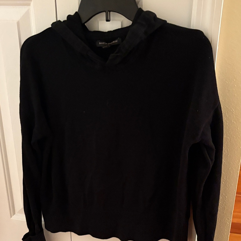Banana Republic Black Women's Cowl Neck Sweater